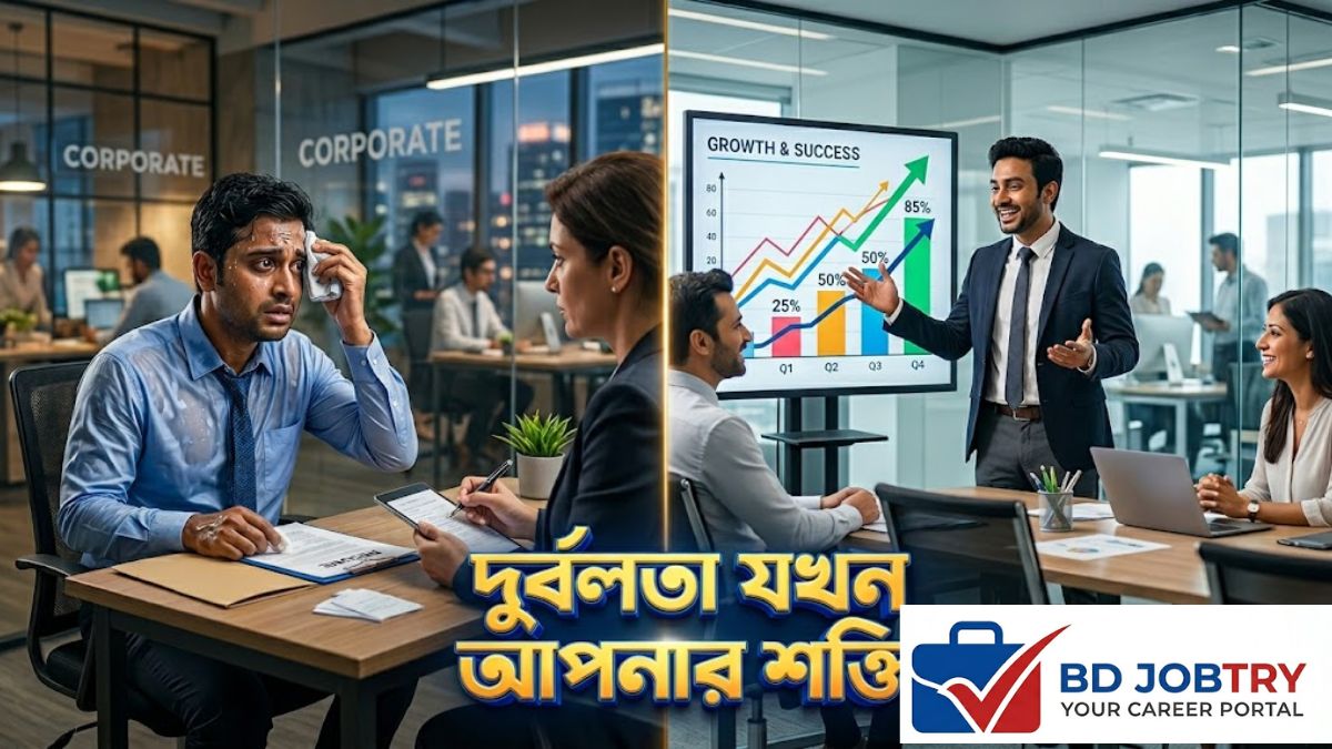 আপনার সব থেকে বড় দুর্বলতা কি?" – ইন্টারভিউ বোর্ডে এই প্রশ্নের স্মার্ট উত্তর দেওয়ার গাইডলাইন